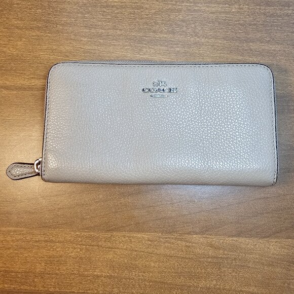 Coach Accordion Zip Wallet - Picture 1 of 8